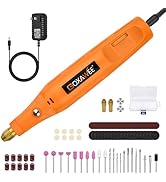 Corded Rotary Tool Kit for Crafts, GOXAWEE Mini Power Tool with Cord, 105pcs Accessories 18000rpm...