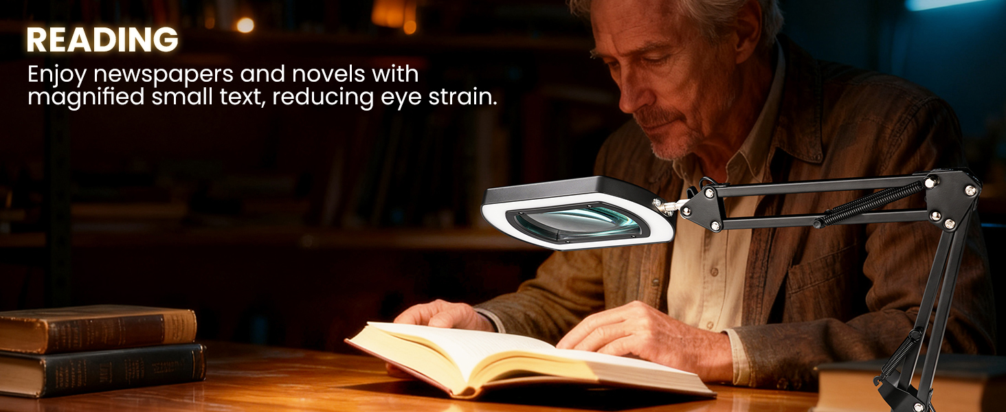 Magnifying Glass with Light