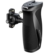 SMALLRIG Push-Button Rotating Side Handle with NATO Clamp, for Left and Right Hand, 360° Rotatabl...