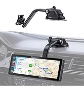 iGoevo Suction Cup CarPlay Screen Mount – Strong Hold Dashboard Mount That Won’t Fall, Low Profil...