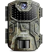 iZEEKER Trail Camera 20MP 1080P, Game Cameras with 940nm No Glow Infrared LEDs, Trail Cameras wit...