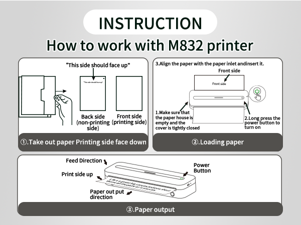 thermal paper for portable printer