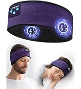 Lullaband Sleep Headphones Headband, Ultra-Long Play Time Sleeping Headphones with Built in HD Hi...