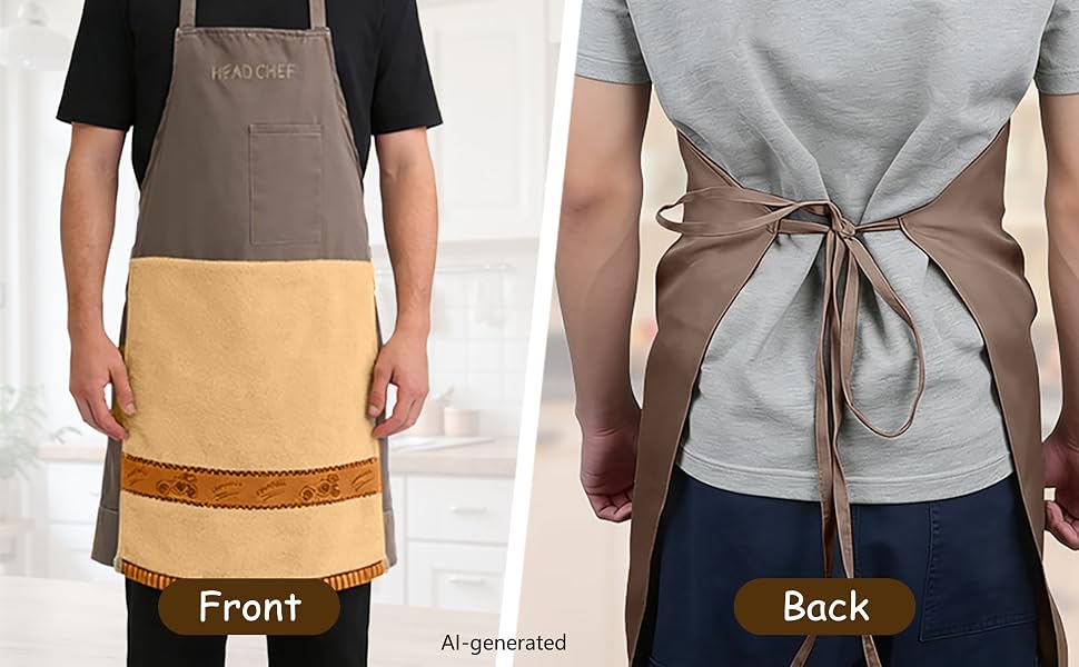 Grilling Apron with a Fun Prank Twist