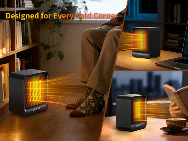 small space heater for study room greenhouse garage basement desk side heater compact indoor warmer