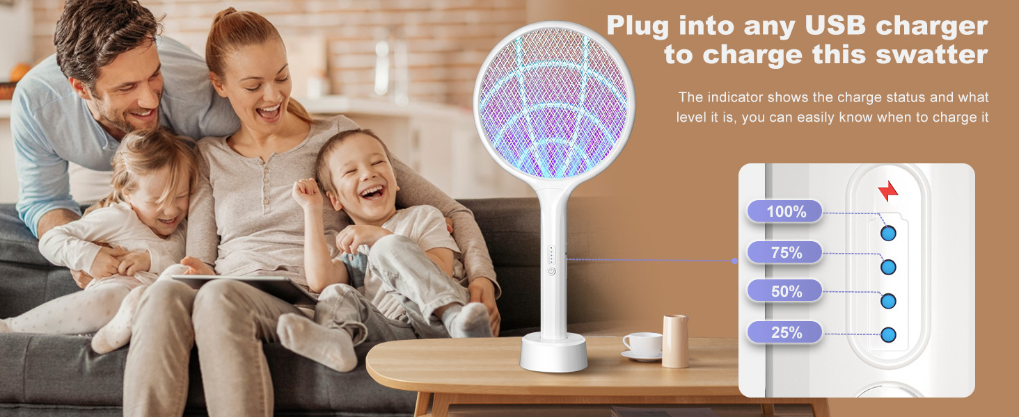 electric fly swatter racket