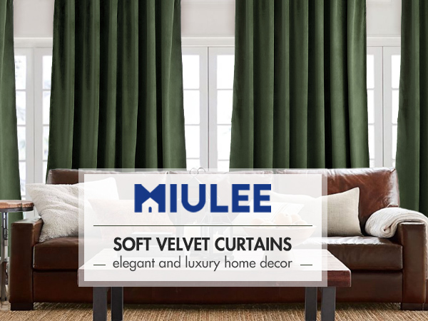 olive curtains