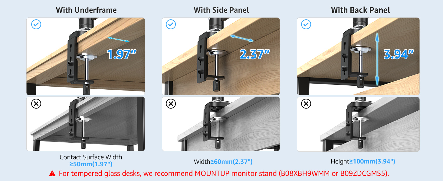 dual monitor mount