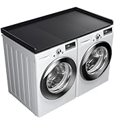 Ulif Washer Dryer Countertop, Washer and Dryer Countertop Table with Non-Slip Pads for Laundry Or...