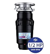 Waste Maid 1/2 HP Garbage Disposal 2600 RPM