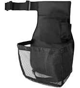 Harrier Hardware Shotgun Shell Black Ammo Belt Pouch with Box Holder, Hull Sack with Quick-Empty ...