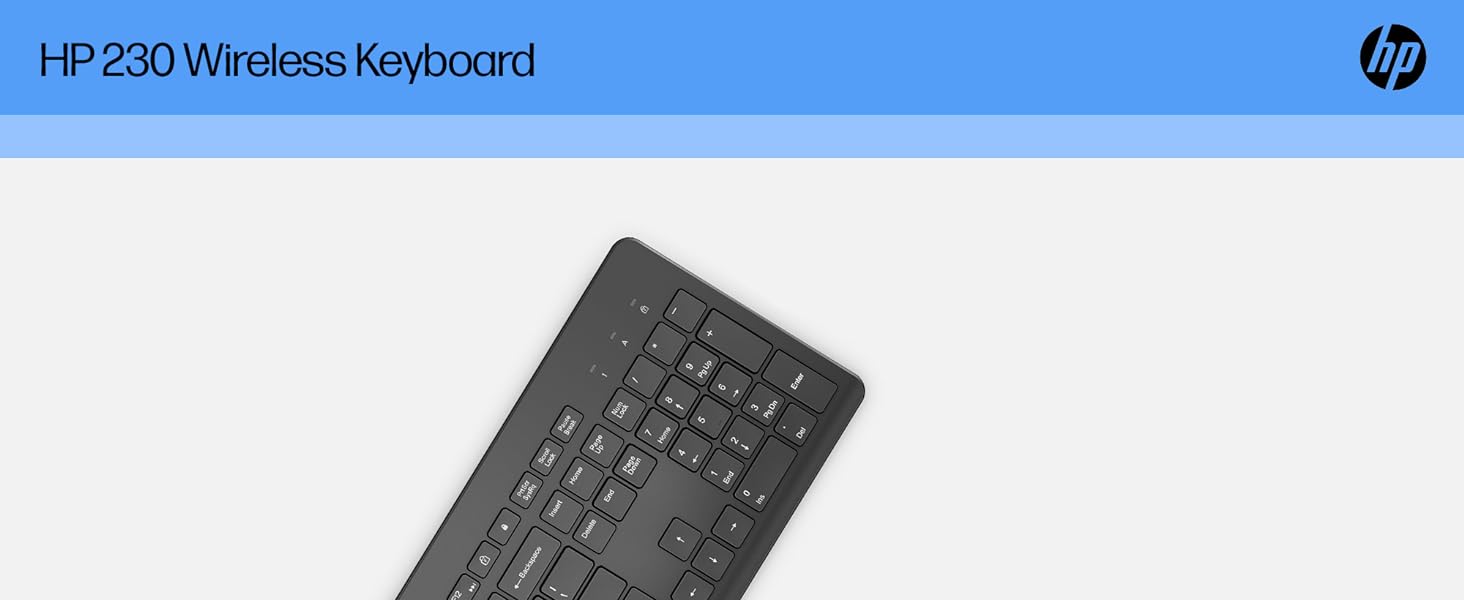 HP Brac 230 Wireless Keyboard