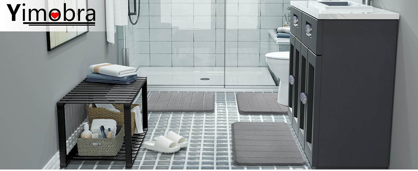 Foam memory mat 3 pieces