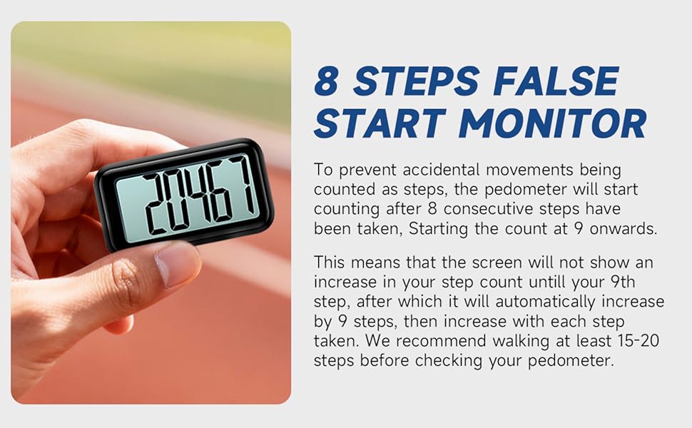 Pedometer for Walking Steps
