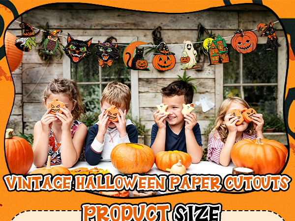 vintage halloween decor