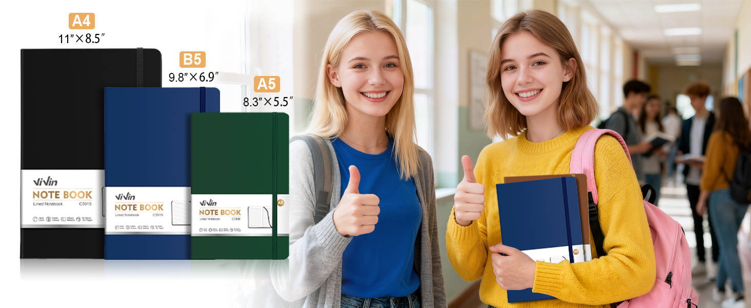 A4 notebook 8.5inch*11inch
