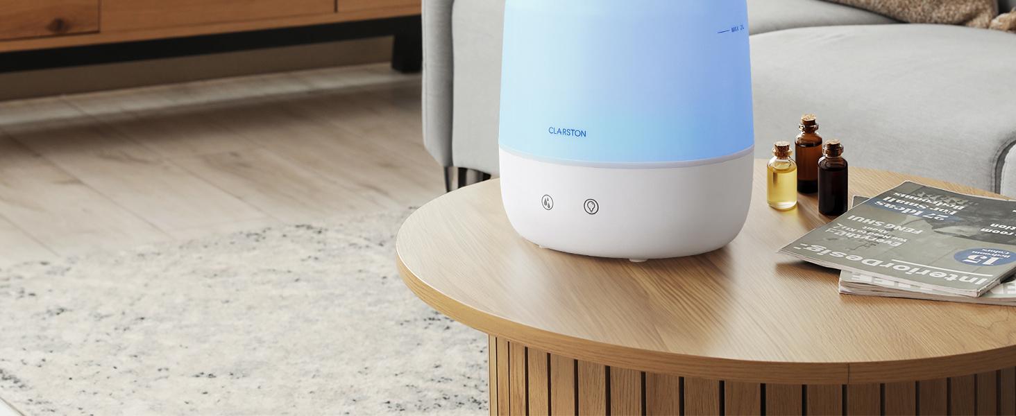 Aromatherapy for Relaxation. Embrace Comfortable Humidity with a Soothing Fragrance