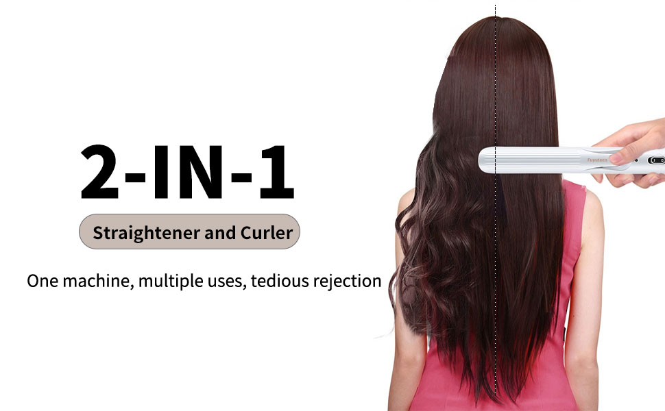 curling iron hair straightener iron hair curler straightener 2 in 1 curler straightener