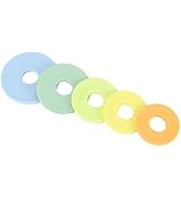 Geesta Rolling Pin Guide Rings Multicolored Spacer Bands 10 Peice Set for Geesta Adjustable Wood ...