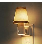L LOHAS LED Night Lights Plug into Wall, Plug in Night Light Dimmable, Soft Warm Nightlight with ...