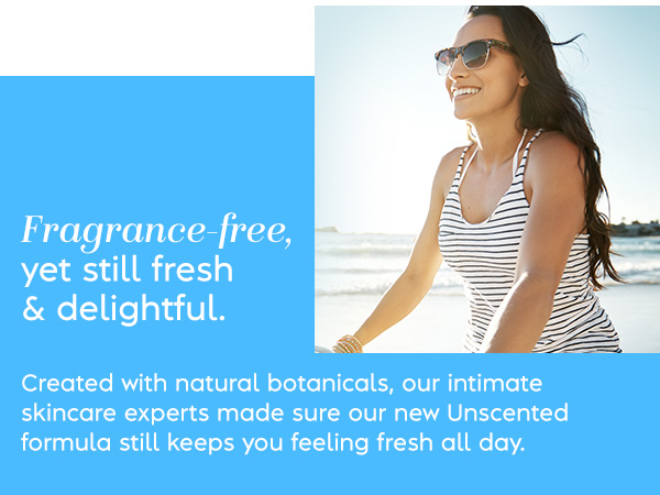 Fragrance-free, yet still fresh and delightful