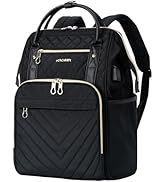 KROSER Laptop Backpack 17" Stylish Backpack Water Repellent College Casual Daypack with USB Port ...