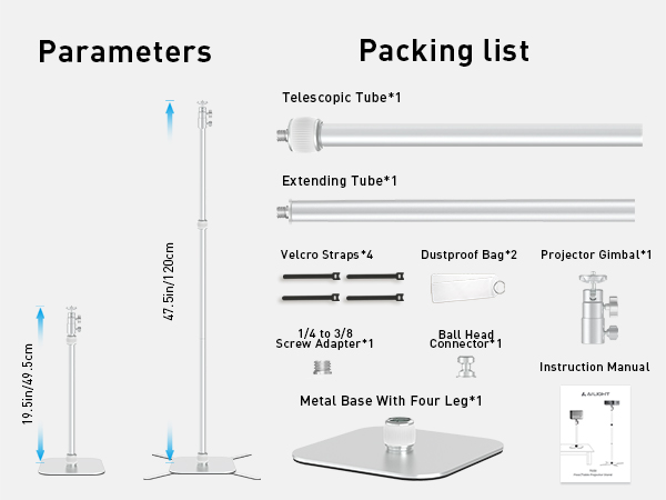 Stable Projector Stand