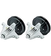 ILONPA (2 Pack) Spindle Assembly Replaces for Troy Bilt MTD 618-06991 918-06991 T1000 T1200 TB42 ...