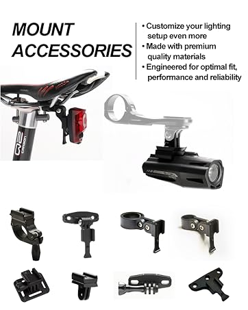 USB LED bicycle light