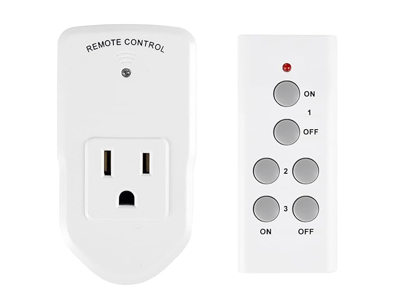 wireless remote control socket 1 Remote + 1 Outlet
