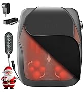 CuPiLo FSA Eligible HSA Back Massager for Deep Tissue Pain Relief, 4D Shiatsu Lower Back Massager...