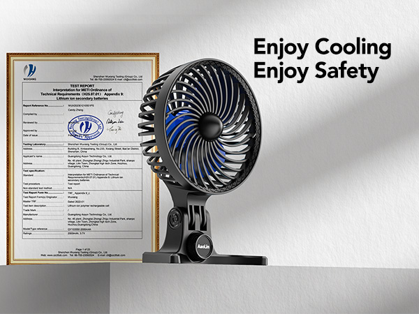 AaoLin USB Desk Fan