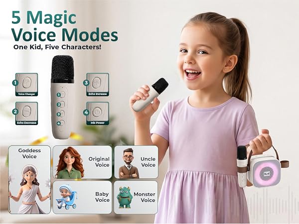 toy microphone toddler microphone karoke machine voice changer for kids