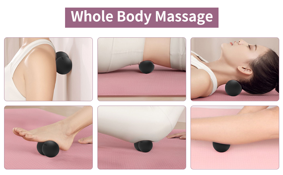 double massage ball for whole body massage