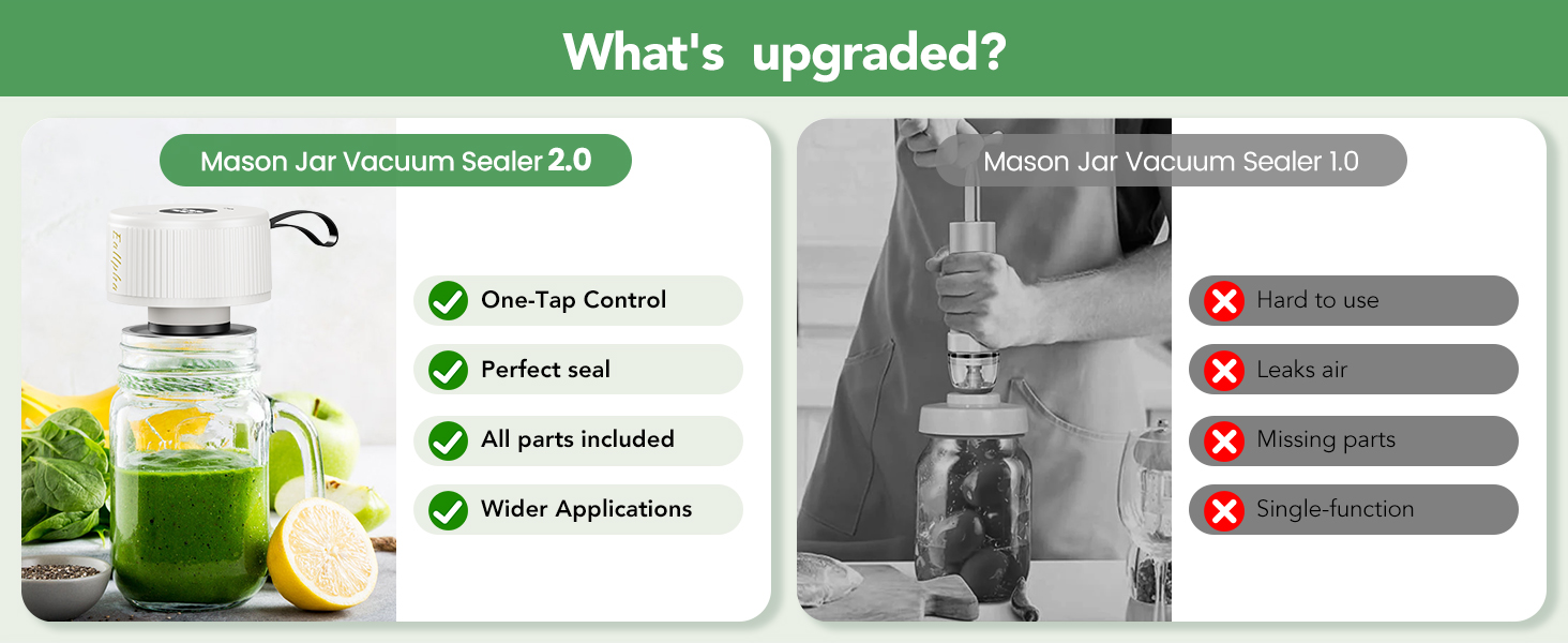 electric vacuum sealer for mason jars