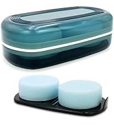 HAYSNA Solid Shampoo Bar Holder, Large Bar Soap Holder, Travel Soap Container, Soap Box with Drai...