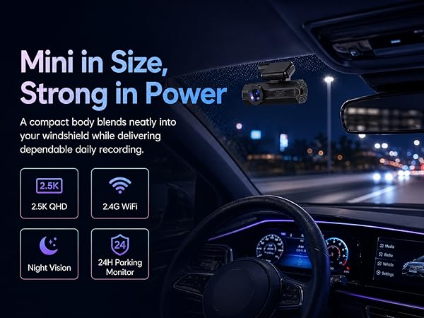 Veement v200 pro dash cam front