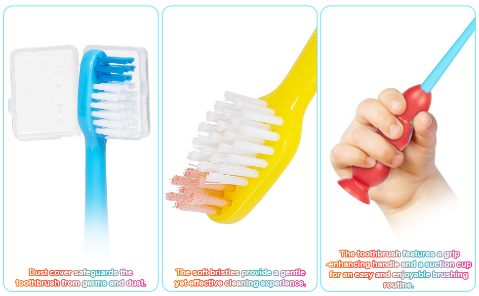 Kids Toothbrushes 2-4