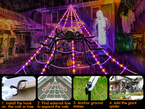 halloween lights outdoor