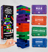 Ultimate Party Tower - 100 Original Commands, 60 Blocks, &amp; 1000s of Hilarious Rule...