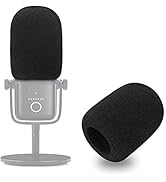 Wave 3 Pop Filter - Professional Mic Windscreen Foam Cover Compatible with Elgato Wave USB Conden...