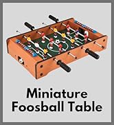 Mainstreet Classics 20-Inch Table Top Foosball/Soccer Game, Brown