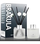Brakula 2 Pack Reed Diffuser Set, Sandalwood Rose Scented, Home Fragrance with 14 Sticks Bathroom...