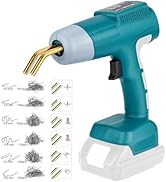 GRVODFRTA Cordless Plastic Welder Gun Compatible with Makita 18V Battery with 600PCs Hot Staples ...