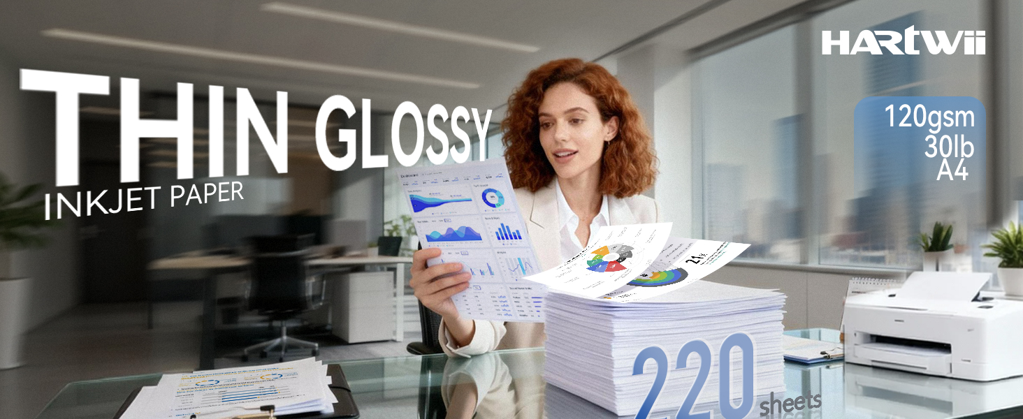 Thin Gloosy Photo Paper