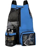 BeeGreen Drawstring Backpack Sports Bags Gym Gear Backpack for Men Women Swim Bags for Swimmers P...