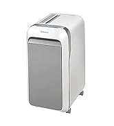 Fellowes LX22M 20 Sheet P-4 Micro-Cut, Heavy Duty Paper Shredder for Office, 100% Jam Proof (White)