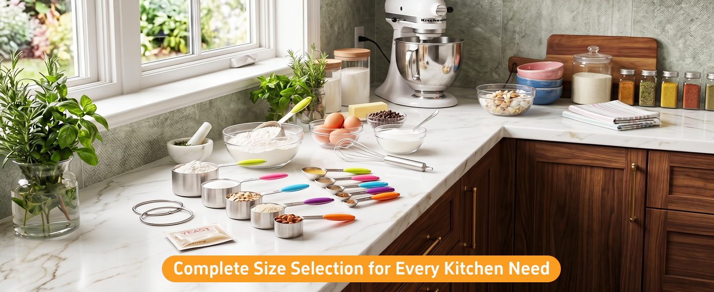 Complete Size Selection for Every Kitchen Need