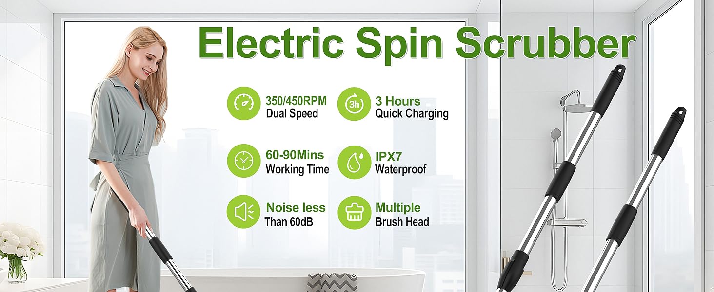 Electric Spin Scrubber