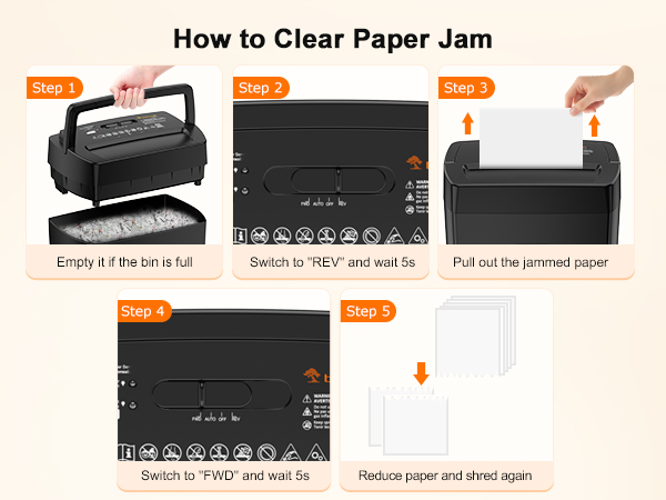 Bonsaii 12-Sheet Cross Cut Paper Shredder